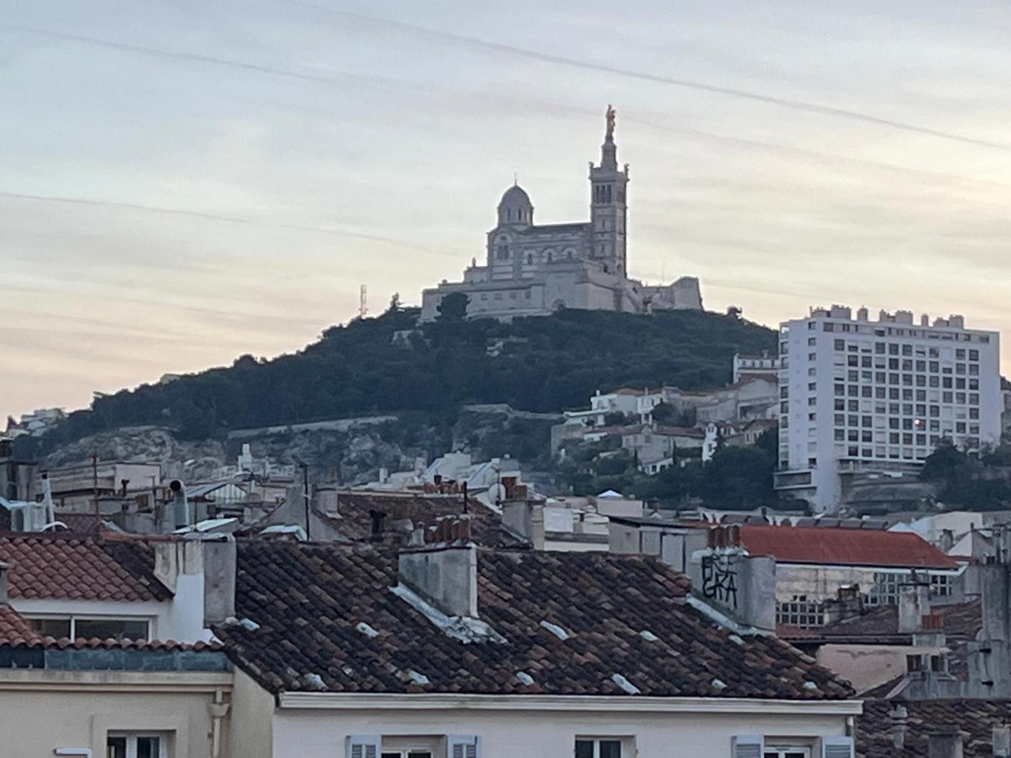 Ferienwohnung Loft Moderne Vue Vieux Port Terrasse Rooftop Marseilles Exterior foto